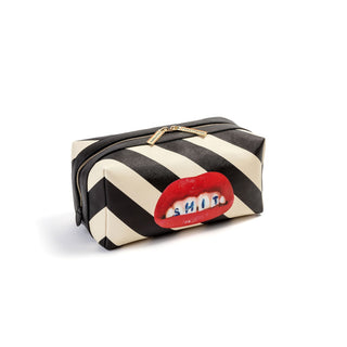 Wash Bag Shit Stripes SELETTI