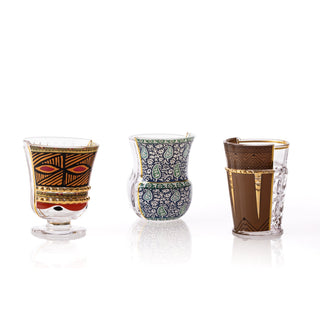 Hybrid Glasses Rodinia Set of 3 SELETTI