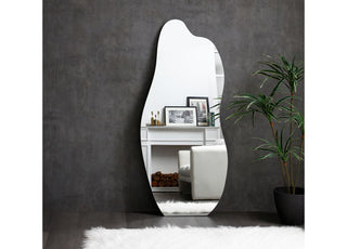 Jemma Floor Mirror Whiteline