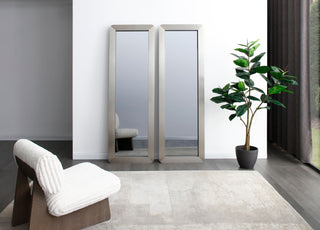 Elena Rectangle Wall Mirror Whiteline