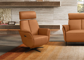 Beverly Swivel Recliner Whiteline