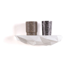 Space Rocks Shelf Medium White SELETTI