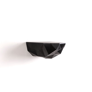 Space Rocks Shelf Small Black SELETTI