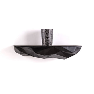 Space Rocks Shelf Big Black SELETTI