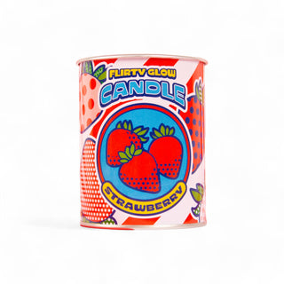 Flirty Glow Strawberry candle SELETTI