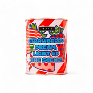 Flirty Glow Strawberry candle SELETTI
