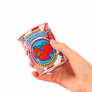 Flirty Glow Strawberry candle SELETTI