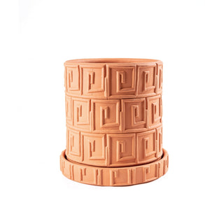 Magna Graecia Terracotta vase Greca SELETTI