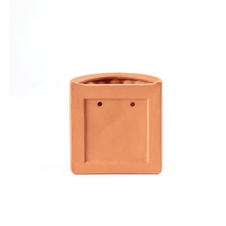 Magna Graecia Terracotta Wall vase Dorico SELETTI