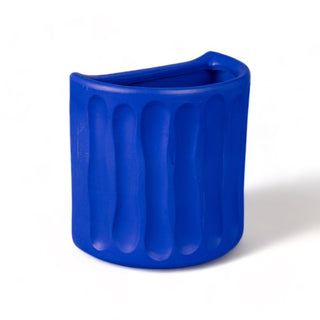 Terracotta Wall Vase Dorico Blue SELETTI