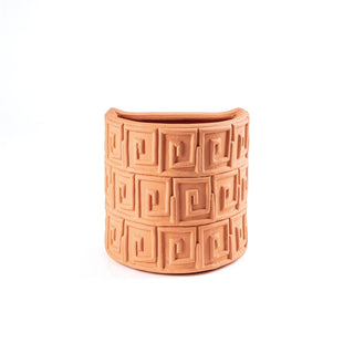 Magna Graecia Terracotta Wall vase Greche SELETTI