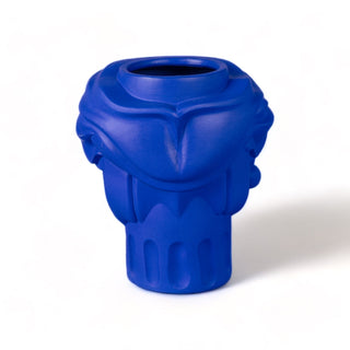 Terracotta Vase Women Blue SELETTI
