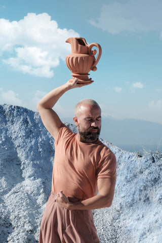 Magna Graecia Terracotta Caraffe SELETTI