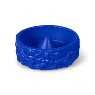 Terracotta Ashtray Dialogues Blue SELETTI
