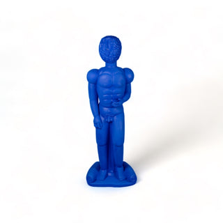 Terracotta Statue Bronzo Blue SELETTI