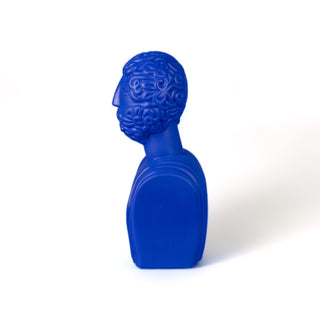Terracotta Bust Man Blue SELETTI