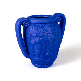 Terracotta Amphora Blue SELETTI