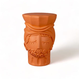 Magna Graecia Terracotta Stool Man SELETTI