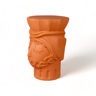 Magna Graecia Terracotta Stool Man SELETTI