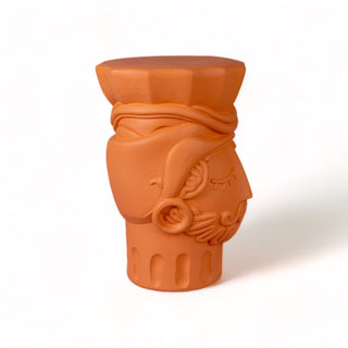 Magna Graecia Terracotta Stool Man SELETTI