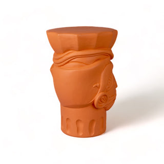 Magna Graecia Terracotta Stool Man SELETTI