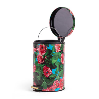 Dustbin 12L - Roses SELETTI