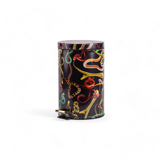 Dustbin 12L - Snakes SELETTI