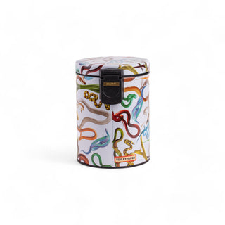 Dustbin 5L - Snakes White SELETTI