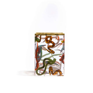 Glass Vase Snakes DEKOR
