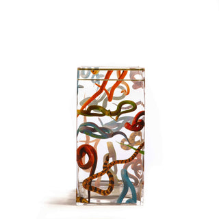 Glass vase big Snakes DEKOR
