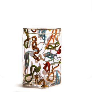 Glass vase big Snakes DEKOR