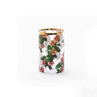 Glass Vase Roses Cylindrical small SELETTI