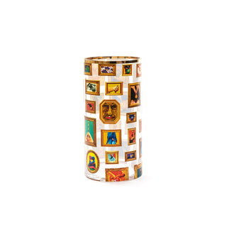 Glass Vase Frames Cylindrical medium SELETTI