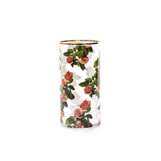 Glass Vase Roses Cylindrical medium SELETTI