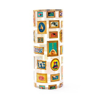 Glass Vase Frames Cylindrical Big SELETTI