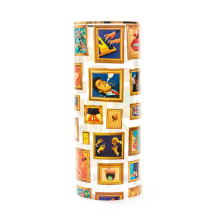 Glass Vase Frames Cylindrical Big SELETTI