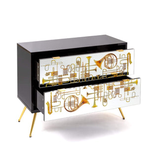 Chest of Two Drawers Trumpets DEKOR
