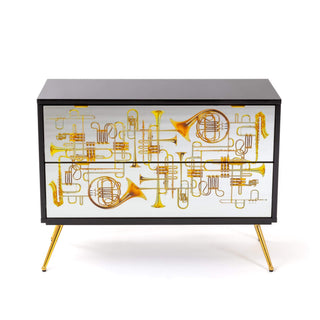 Chest of Two Drawers Trumpets SELETTI