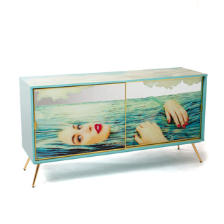 Cabinet Sliding Door Sea Girl DEKOR