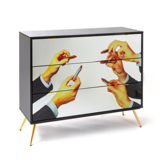 Chest of Three Drawers Lipstick DEKOR