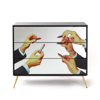 Chest of Three Drawers Lipstick DEKOR