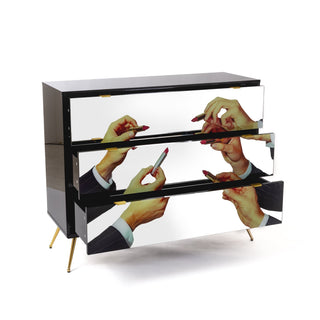 Chest of Three Drawers Lipstick DEKOR