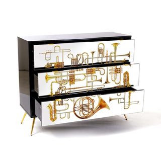 Chest of Three Drawers Trumpets DEKOR