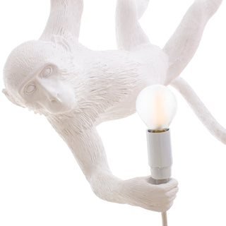 The Monkey Lamp Swing White SELETTI USA