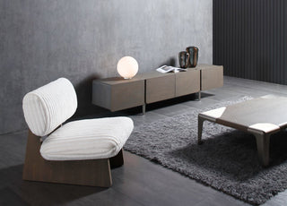 Elena Armless Accent Chair Whiteline