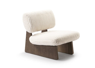 Elena Armless Accent Chair Whiteline