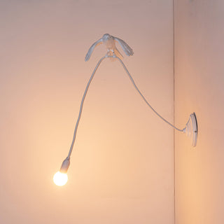 Sparrow Lamp Wall Lamp - Taking off SELETTI