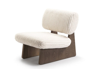 Elena Armless Accent Chair Whiteline