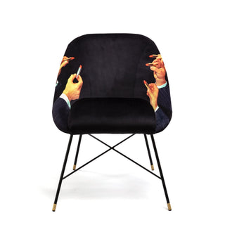 Padded Chair Lipsticks Black DEKOR