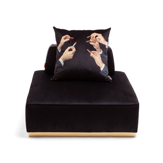 Modular Pouf Black SELETTI